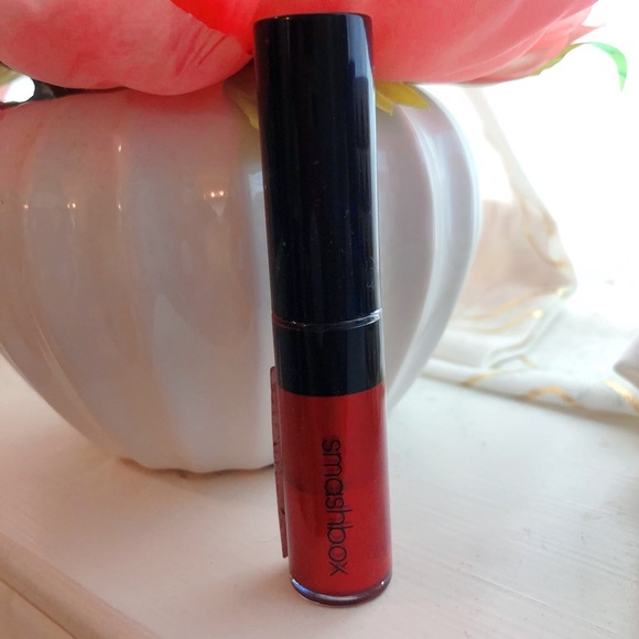 NEW Smashbox mini metallic red lip gloss